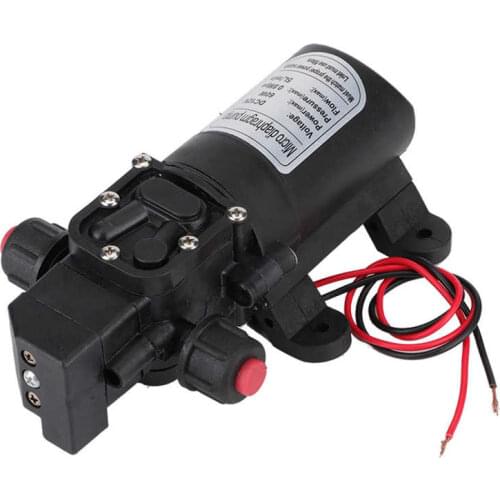 DC 12V 60W Water Pump High Pressure 116Psi Diaphragm Pump Self-Priming Caravan Camping Boat US /AU EU Plug