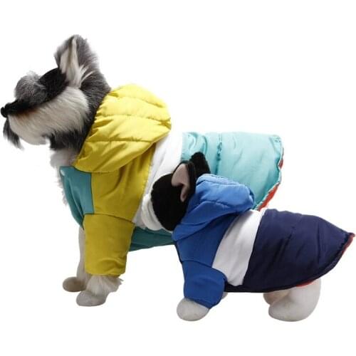 Winter Dog Clothes Pet Warm Down Jacket Waterproof Puppy Coat Hoodies Clothing for Small Dogs Chihuahua French Bulldog Yorkshire