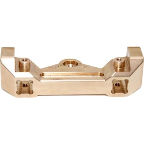1pc Brass Front cross beam Bracket For YK 4103 4102 4082 1/8 1/10 Crawler RC Car Upgrading Optional Parts