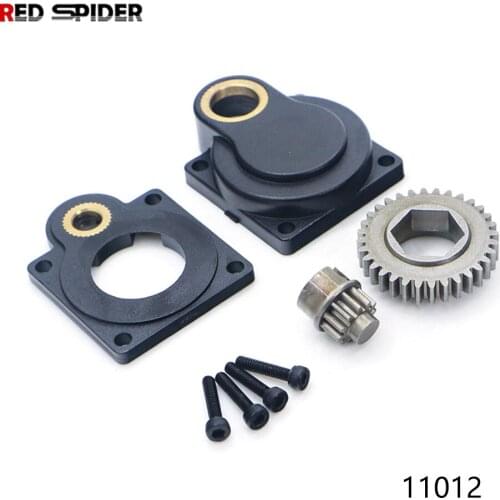 11011 11012 Electric Power Starter Drill Plate Cover for HSP Redcat H12 VERTEX CXP SH 16 18 21 28 Engine RC Car Parts