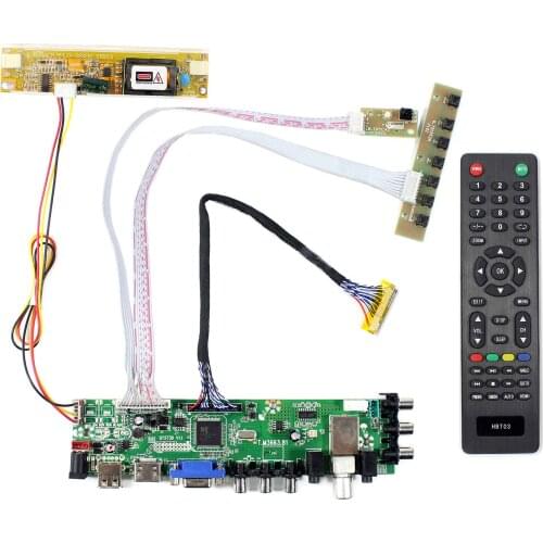 18.4 inch 1920x1080 LCD LTN184HT03-001 LTN184HT01-A01/A02 /F01 N184H4-L01/L02/L03/L04 HD MI VGA AV USB ATV DTV LCD Driver Board