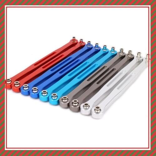 2PCS RCAWD Alloy Servo Steering Push Toe Linkss 173mm For Rc Hobby Car 1/6 1/5 Traxxas X-Maxx 77076-4 7748 Hopup Parts