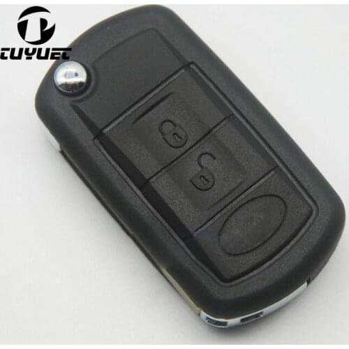 3 Buttons Replacement Car Key Case For Land Rover Range Rover LR3 discovery Sport Folding Flip Remote Key Shell