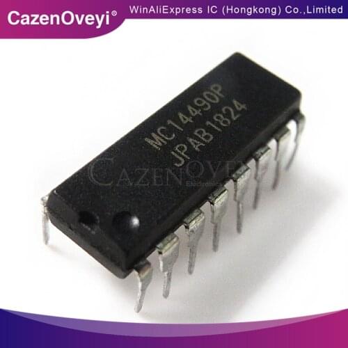 5pcs/lot MC14490P DIP-16 MC14490 DIP16 MC14490PG DIP chip New Original In Stock