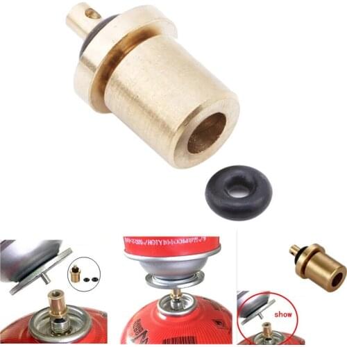 1 Pc Gas Refill Adapter Outdoor Camping Stove Gas Cylinder Gas Tank Gas Tank Accessories Hiking Inflate Butane Canister