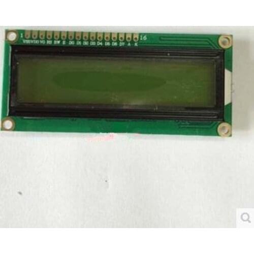 FREE SHIPPING 10PCS/LOT LCD1602 LCD 1602 Yellow and green screen with backlight LCD display LCD-1602-5V