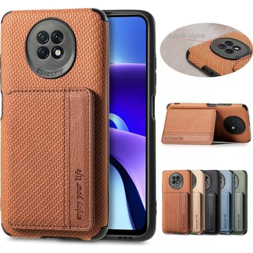 Anti-theft Brush Back Panel Funda Redmi Note 9T 5G 2021 Flip Case Vegan Leather Card Magnet for Xiaomi Redmi Note 9 T T9 Cover