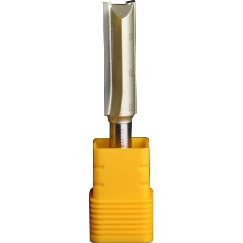Woodworking Tool Long Blade Straight Bit W/O Bearing Arden Router Bit - 1/4*3/8*1 - 1/4" Shank - Arden A0103034