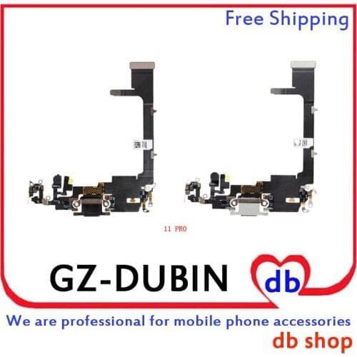 For iPhone 11 PRO 11G PRO Head Jack Audio Charger Flex Cable USB Charging Dock Connector Microphone Wifi Antenn Flex Ribbon