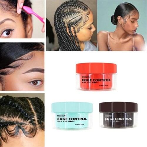 CMAADU Men Female Hair Oil Wax Cream Edge Control Hair Styling Cream Broken Hair Finishing Anti-Frizz Hair Fixative Gel