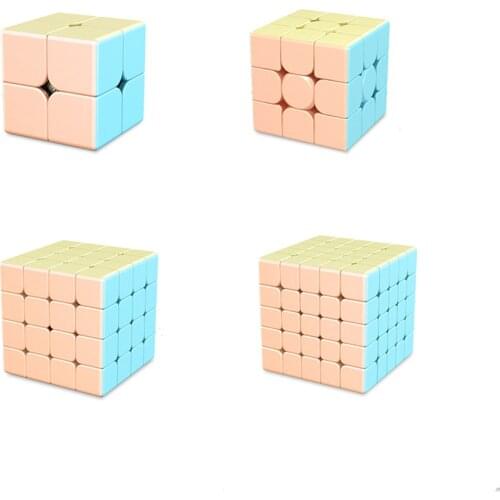 Marcaron Series 2x2 3x3 4x4 5x5 Magic Cube Childrens Puzzle Fun Toys Adults Antistress Game Cubo Magico Gift