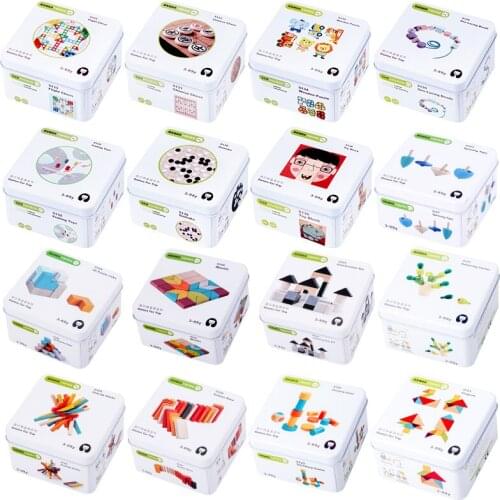 Traval Game Early Learning Education Intelligence Building Block Disassembly Toys Children Cognitive Interactive Gift
