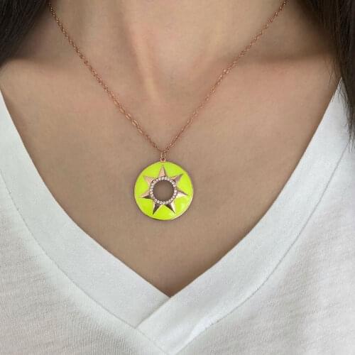 NEW Trendy 925 Silver Necklace Turkish Jewelry Birthday Gift Zircon Fashion Necklace For Women Minimalist Style Luxury Designer