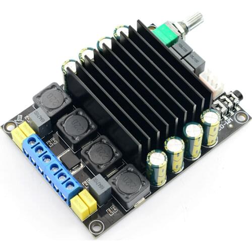 Digital Power Amplifier Board 100W*2 TDA7498 Audio Amp 2.0 Class D Stereo Car Dual Channe Finished Board DC12-36V