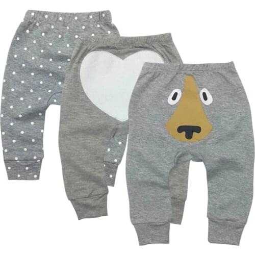 2021Infantil Toddler Newborn Baby Boys Girls Baby Girls Pants Unisex Casual Bottom Harem Pants PP Pants Fox Trousers 6M-24M