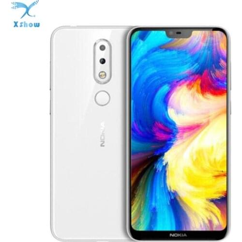 Global ROM Nokia X6 6GB 64GB 5.8 inch 19:9 FHD Snapdragon 636 Octa Core 3060mAh 16.0MP+5.0MP Camera Fingerprint ID Mobile Phone