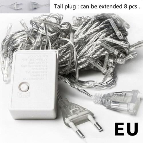 Light Curtain Light Waterproof Indoor Outdoor Decoration Christmas Day Lantern Door Curtain Lights Lantern Lamp Wedding