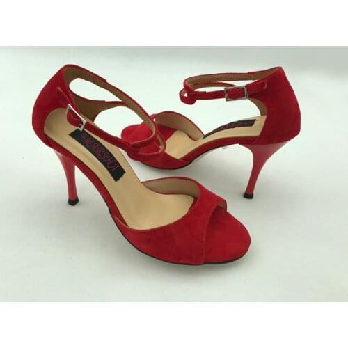 Comfortable and Fashional Argentina Tango Dance Shoes wedding & party shoes for women with leather hard outsole T62101RS