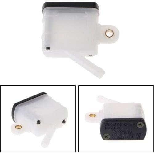 Universal Motorcycle Brake Reservoir Front Fluid Bottle Master Cylinder Square