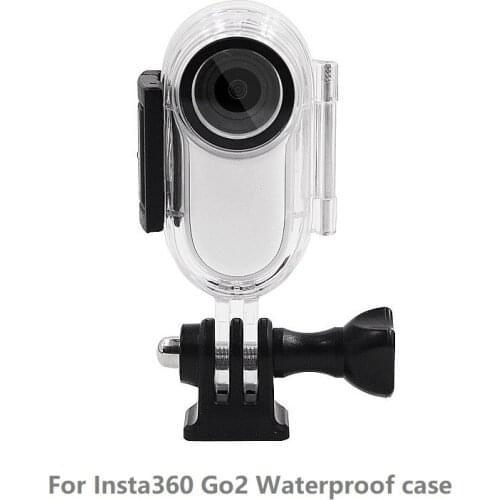 Insta360 GO 2 Waterproof Shell 30M Diving Protection Frame diving waterproof Case For Insta360 Go2 Sports Camera Accessories