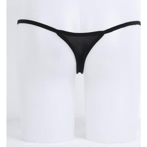 Women Low Waist G-Strings Open Butt Thongs Micro Briefs Panties Underwear Lingerie Swim Bikini Stretchy Sexy Erotic Underpants