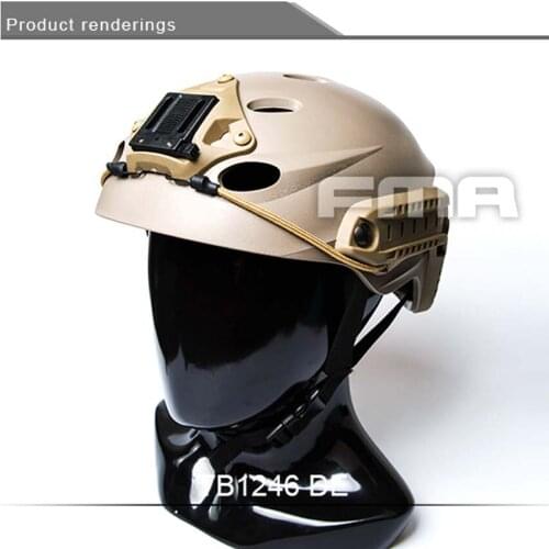 2018 FMA Free Shipping Special Force Recon Tactical Helmet Outdoor CS Recon Tactical Helmet BK/DE/FG TB1246