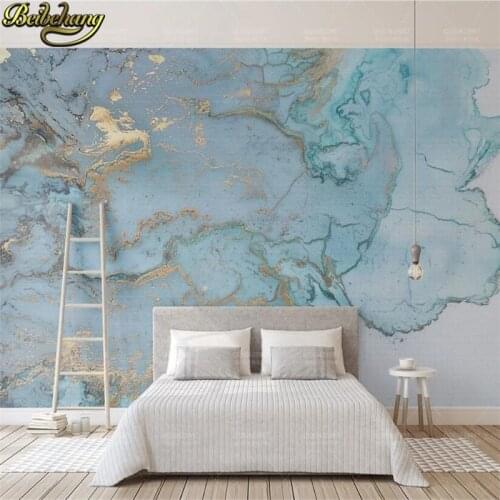 Beibehang custom Large murals Blue gilding texture 3D wallpaper for living room photo mural wall paper TV backdrop bedroom