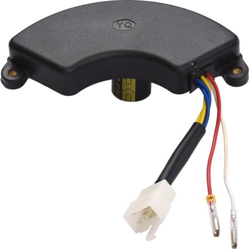 6.5KW Automatic Voltage Regulator AVR Rectifier for 5KW-6.5KW Generators Halfmoon Style 250V 470UF