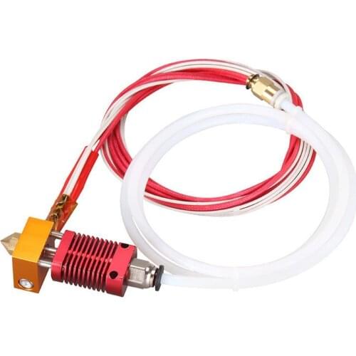 Aluminum Heat Block with Heater Thermistor Ender-3/CR10/CR10S 1.75mm J-head Hotend kit For 3D Printer With 0.4mm Nozzle Part