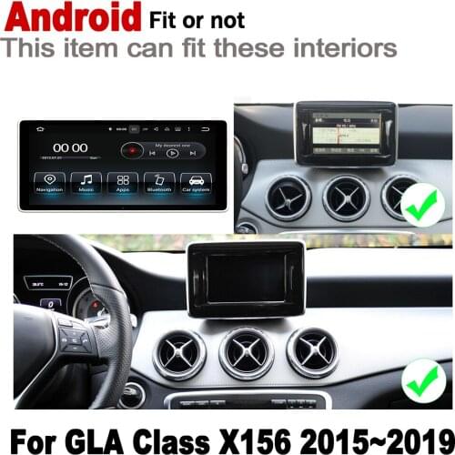 Android IPS car player For Mercedes Benz GLA Class X156 2015~2019 NTG original Style Autoradio gps navigation Map Bluetooth WiFi