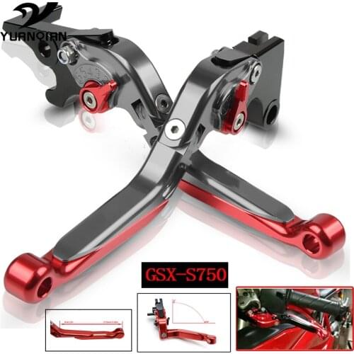 FOR SUZUKI GSX-S750 GSX S750 GSX-S 750 GSXS750 GSXS 750 2011-2016 2015 2014 Motorcycle Extendable Adjustable Brake Clutch Levers