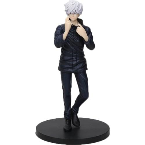 20cm Anime Jujutsu Kaisen Figures Gojo Satoru PVC Action Figure Doll Collectible Model Toy