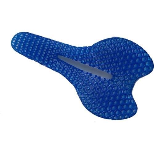 Gel Seat Cushion Bicycle Saddle Liner With With Non Slip Cover Seat Gel Pad Shock Absorption Mat Bike Seat Pads