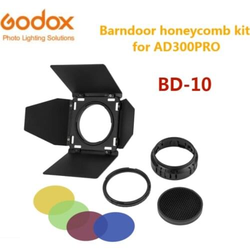 Godox BD-10 Barndoor Honeycomb Kit for AD300pro Flash Head Outdoor Camera Flash