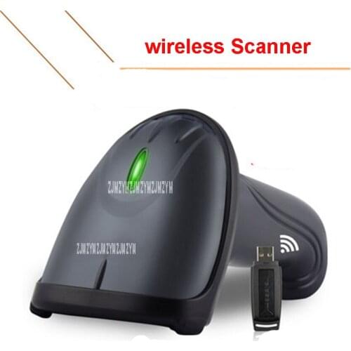 New Wireless Scanner Guns Express A Single Cash Register Bar Code One-dimensional Code To Grab Scanner Indoor 20m 200t/s