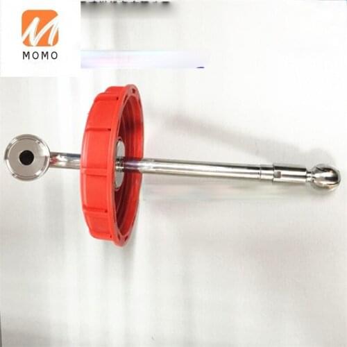 Spray nozzle for ibc totes cleaning