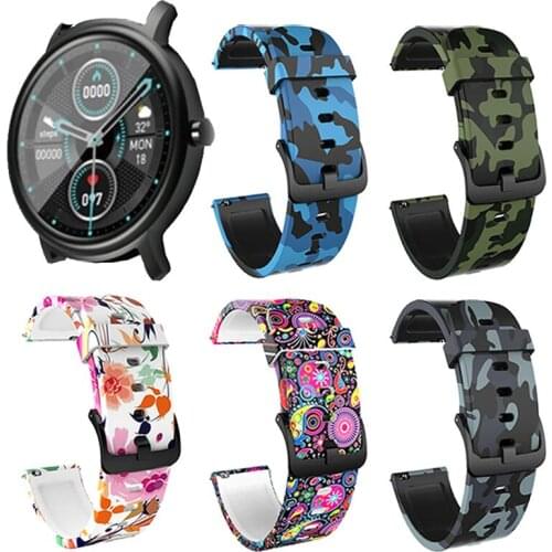 Silicone Bracelet For Mibro Air Smart Watch Strap Silicone Watchband Replacement Wristband For Xiaomi Amazfit Bip U/S/Lite/GTS 2