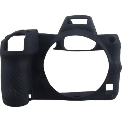 Silicone Case Camera Bag For Nikon Z6 Z7 Tempered Glass Rubber Camera Case Protective Body