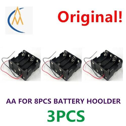 Spot supply high quality five / 8 section 5 AA / 8 12 V belt line back back-to-back folding box of high temperature resistant 9