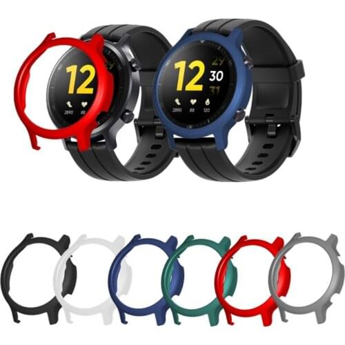 Protective CaseFor Realme Watch S Strap Smart watch Cover PC Bumper Plastic Protector Replacement Watch Shell Hard Frame M5TB