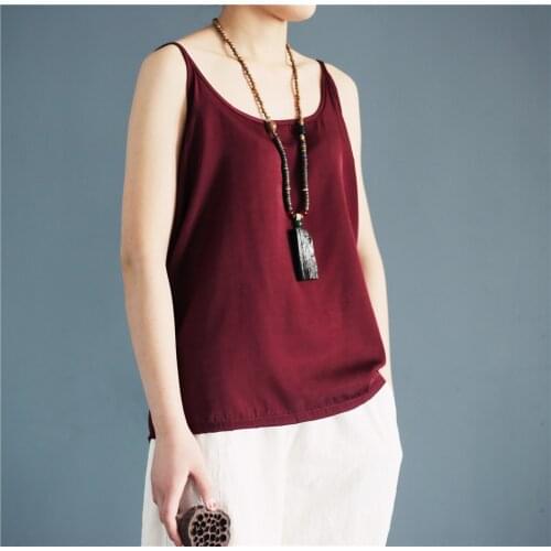Women Summer Spaghetti Strap Vests Camis Short Vest Tanks Ladies Solid color Vests Camis Female
