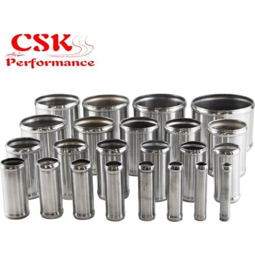 0.86'' 22mm Aluminum Hose Adapter Tube Joiner Pipe Coupler Connector 10PCS L=3