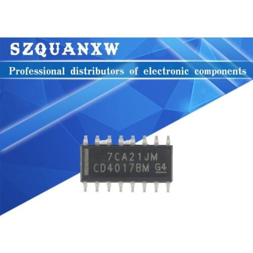 10PCS CD4017BM SOP16 CD4017 SOP HEF4017BT CD4001BM CD4011BM CD4013BM CD4021BM CD4028BM CD4046BM CD4049UBM CD4001 CD4011 CD4013