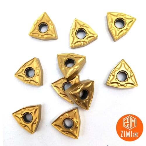 10pcs WNMG080408-MA UE6020 Carbide Insert WNMG432MA CNC Lathe Turning Blade WNMG080408 MA Turning Tool for MWLNR Turning Tool