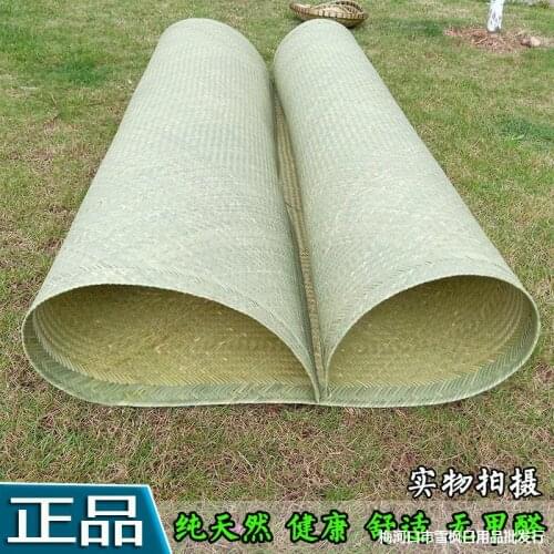 100% Natural Bamboo Woven Rugs Hand-woven Bamboo Strips Home Living Room Decoration Area Rug Sichuan Panda Bamboo Carpet