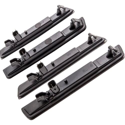 4PCS For Dodge Challenger 2015-2020 Smoked Front Rear LED Side Marker Light Lamp