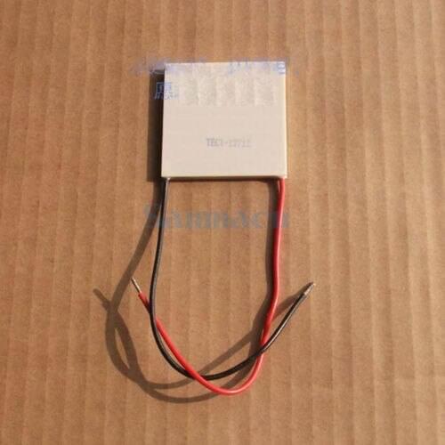 50x50x4.0mm 12A 15V 102W TEC1-12712 Thermoelectric Cooler Peltier Heatsink