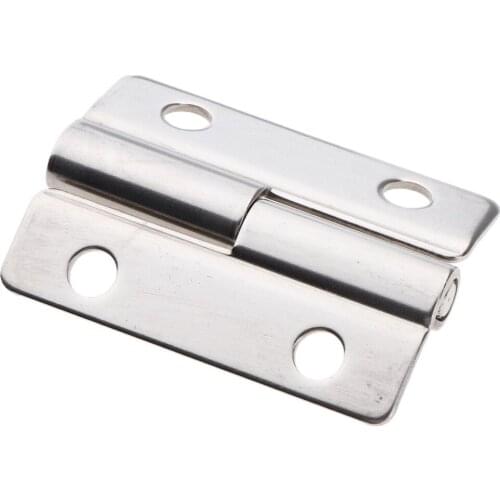 52 x 35mm New Butt Hinge with Bearings for Cabinet Cupboard Jewelry Box Boat Marine ，Left