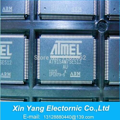 Free shipping NEW ORIGINAL AT91SAM7SE512-AU AT91SAM7SE512 91SAM7SE512-AU QFP