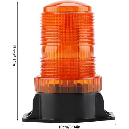 DC10-110V Indicator Signal Light 30LED Signal Warning Light Rotating Flashing Bulb LED Strobe Beacon Emergency Lamp For Forklift